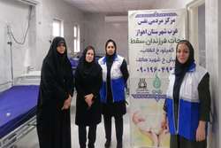 چذابه میزبان میز خدمت جوانی جمعیت در آستانه اربعین حسینی